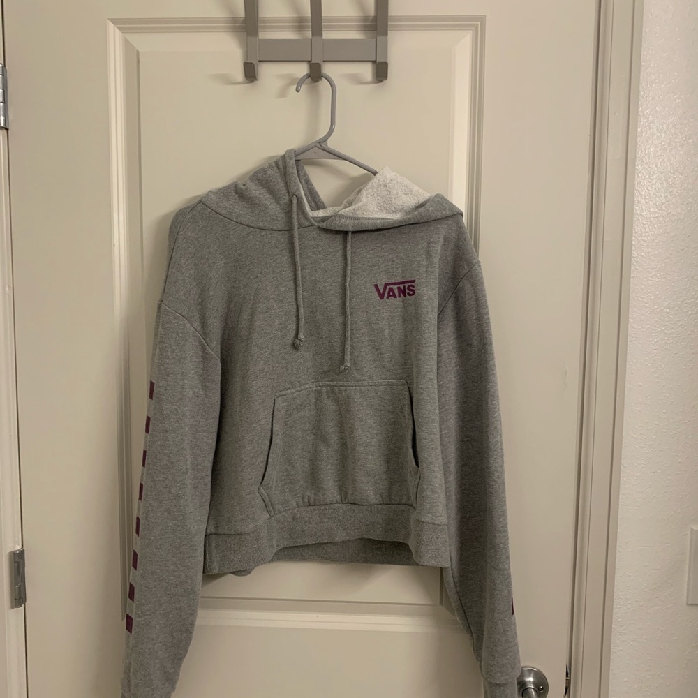 Vans Checkered Sleeve Sweat Shirt